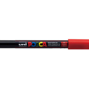 Uni POSCA PC-1MR – Ulta-Fine 0,7mm – 15 Red