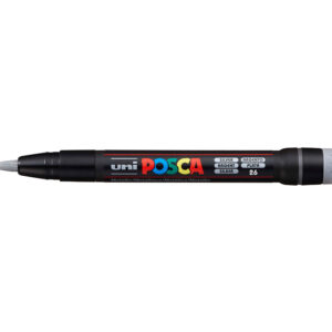 Uni POSCA PCF-350 – Brush 1-10mm – 26 Silver
