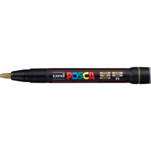 Uni POSCA PCF-350 – Brush 1-10mm – 25 Gold
