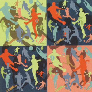 mønsterark 12" - ballspill