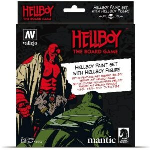 Vallejo Hellboy Paint Set Incl. Figure 8X17ML