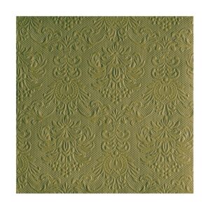 Serviett 40 Elegance Olive Green