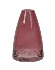 JENSINE vase konet 13cm, aubergine