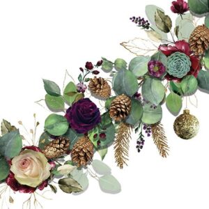 Serviett 25 JUL- Eucalyptus White