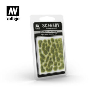 Vallejo Scenery - Wild Tuft – Dry Green