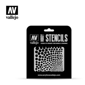 Vallejo Stencils - Circle Textures