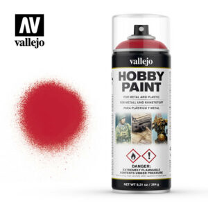 Vallejo Hobby Paint - Bloody Red 400ml