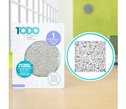 TODO Letterpress and Hot Foil Plate Butterfly & Flowers