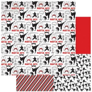 Martial Arts 12x12" - Sparring