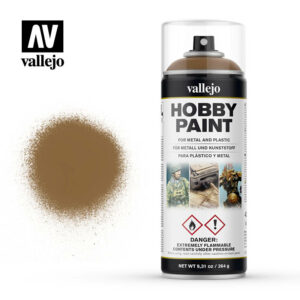 Vallejo Hobby Paint - Leather Brown 400ml