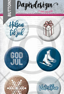 Buttons - god jul 5