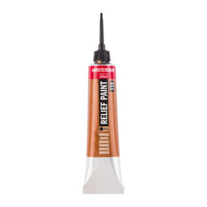 Amsterdam Relief Paint 20ml – 811 Bronze