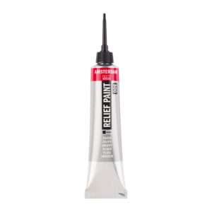Amsterdam Relief Paint 20ml – 800 Silver