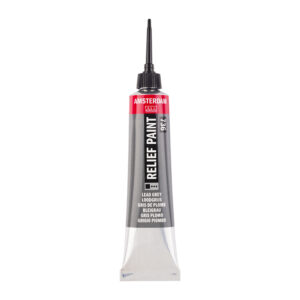 Amsterdam Relief Paint 20ml – 736 Lead Grey