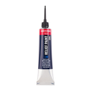 Amsterdam Relief Paint 20ml – 502 Deep Blue