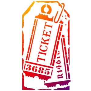 Viva Decor Universal Stencil - Label Tickets