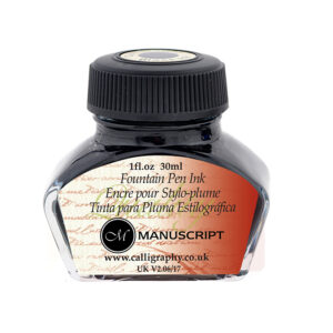 Manuscript Fountain Pen Ink 30ml sort