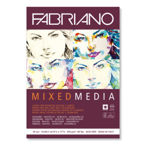 Fabriano Mixed Media blokk A3 – 250g – 40 ark