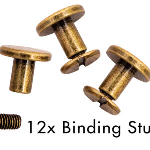Studio Light Planner Essentials Binding studs – Old Gold
