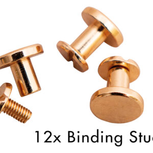 Studio Light Planner Essentials Binding studs – Rose