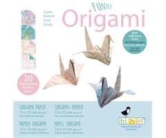 Origami papir - Fugler