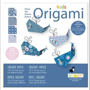 Origami papir - Hval