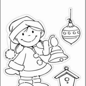 Stempel Elines toddlers fuglehus