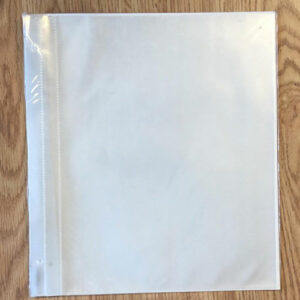 page protector 8,5x11"