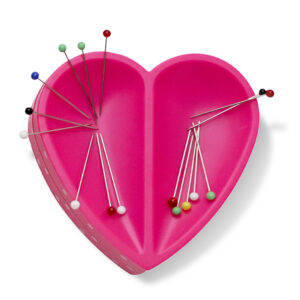 Prym Love – Magnetisk Nålepute – Rosa hjerte