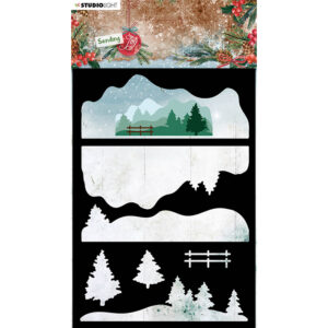 Studio Light Sending Joy Mask – Layered winter landscape 33