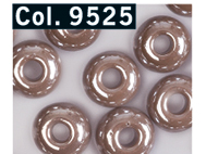 Gütermann Rocailles Perlemor 6/0 13g - 9525 sølvgrå