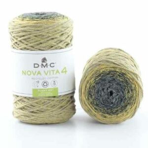 DMC Nova Vita 4 - 108 multi gul/grønn