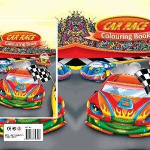 coloring A4 - Car Race