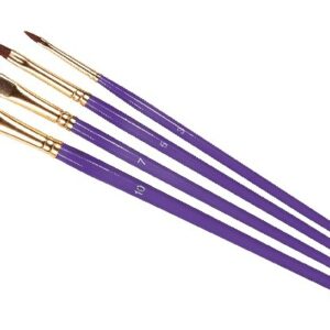 Humbrol penselsett Flat synthetic