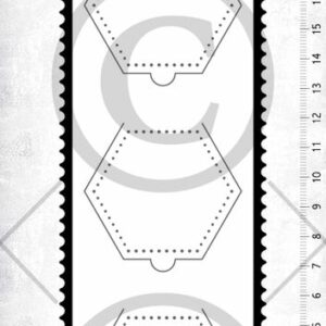 Dies - slimcard heksagon