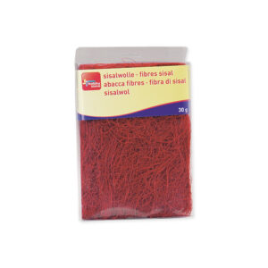 Sisal 30g, rød