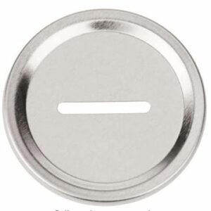 innlegg til skrutopp til glass - sparebøsse