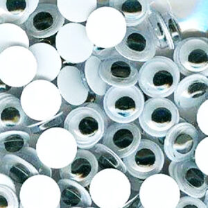 Plastøyne lime – 7mm – 144stk