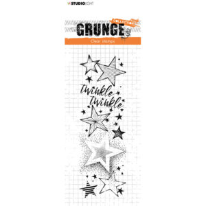 Studio Light Grunge Stamp – Twinkle Twinkle Stars