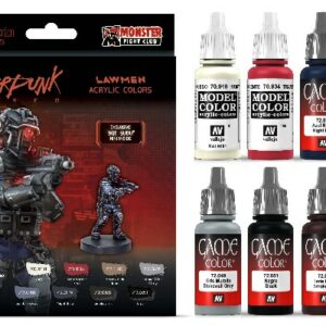 Vallejo Lawmen by Cyperpunk Red "Sgt. Suou" set