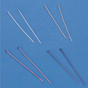 T-pin sølvfarget 45mm, 100stk