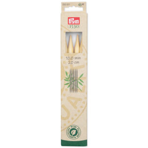 Prym 1530 Bambus Settpinne 5stk 20cm - 10,0