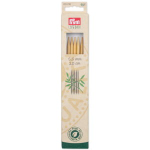 Prym 1530 Bambus Settpinne 5stk 20cm - 5,5