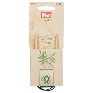Prym 1530 Bambus Rundpinne 40cm - 6,0