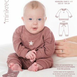 Minikrea papirmønster - baby joggedress