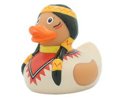 Badeand, Indianerkvinne