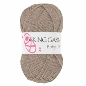 Viking Garn Baby Ull - 309 lys brun