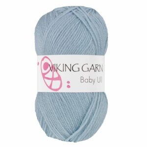 Viking Garn Baby Ull - 322 gråblå