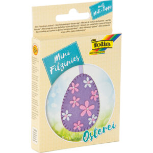 Folia Filtfigur Mini sysett – Påskeegg
