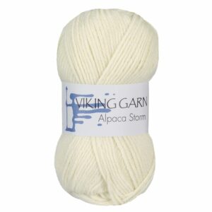 Viking Garn Alpaca Storm - 502 naturhvit